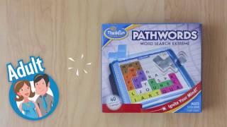 How To Play Pathwords - by ThinkFun