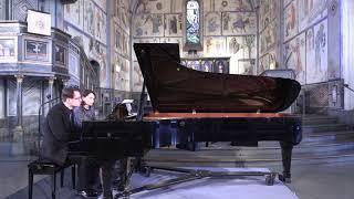 Beethoven "8 Variations on the Theme by Count Waldstein" WoO 67, Julia Koydan & Dmitry Tyapkin piano