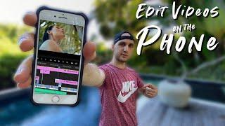 Edit Videos on Phone for Social Media  - Adobe Rush iPhone Cinematic Tutorial