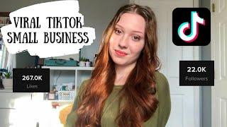 Going viral on TikTok as a Small Business | My experience and advice