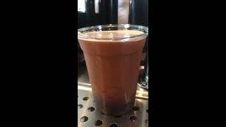 How to pour a Nitro cold brew