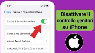 Come disattivare il controllo genitori su iPhone (2024)