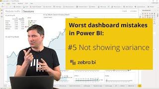 Variances in Power BI [Worst dashboard mistakes #5]