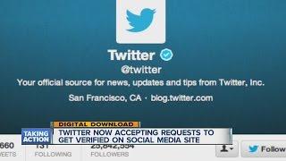 Twitter now accepting requests for verified accounts