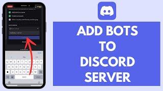 How to Add Bots to Your Discord Server on Mobile (2024) | Discord Bot Tutorial