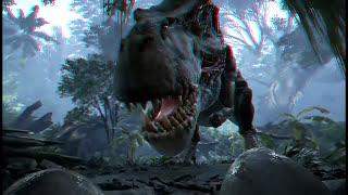 Dinosauros Jurassic Park teste seu óculos 3D #1