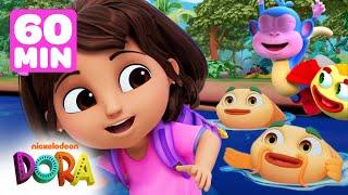 Dora's Bravest Rescues! w/ Swiper #3  1 Hour | Dora & Friends