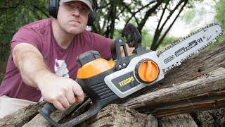 Exploring the Benefits of Electric Cordless Chainsaws | Worx | Teccpo | A Comprehensive Review