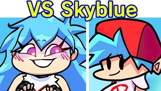 Friday Night Funkin' VS SkyBlue FULL WEEK + Cutscenes (FNF Mod/Hard) (Skyblueanon's Sky Mod Fanmade)