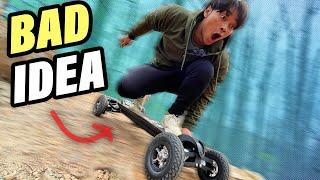 This OFF-ROAD Skateboard RUINED ME (Propel Endeavor Pro)