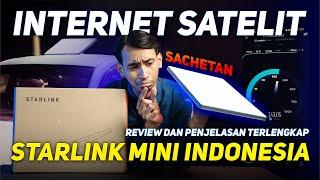 STARLINK MINI !! REVIEW , INTERNET CEPAT DARI LANGIT TERKECIL, DIMANAPUN KITA BERADA !!