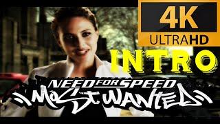 Need for Speed: Most Wanted - Intro (AI Enhanced 4k 60fps)