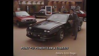 1986 Chevrolet Sales Training "The 7 point presentation with Jackie Cooper"