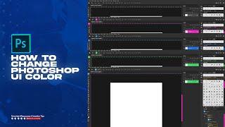 How to change Photoshop UI Color