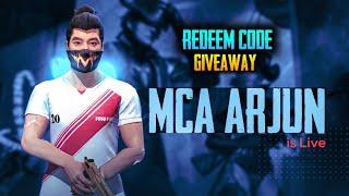 Free fire Giveaway  Teamcode ️ free fire live telugu - #freefire #mbg