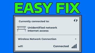 How To Fix Ethernet Unidentified Network Error in Windows