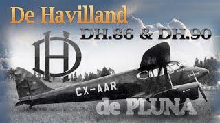 Aviones De Havilland DH.86 & DH.90 (Los inicios de PLUNA) - Primera Parte