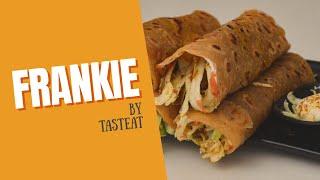 Jain Street Style FRANKIE | Frankie Roll | Veg Frankie | Tasteat