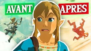 LA CHUTE LA PLUS VIOLENTE dans ZELDA BREATH OF THE WILD