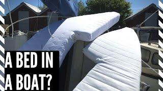 Boat upholstery on the cheap - Refitting an Albin Vega