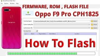 Oppo F9 Pro CPH1825 Full Flash Stock Firmware -  Dead Repair - Da File Hang on Logo Restart Solved
