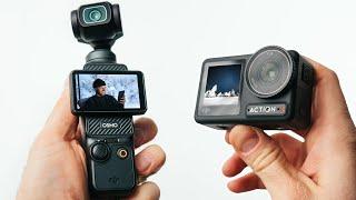 DJI Pocket 3 vs DJI Osmo Action 4 - Watch before you BUY!