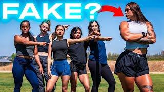 5 Military Women vs 1 FAKE