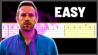 Coldplay - Yellow (Guitar Tabs Tutorial)