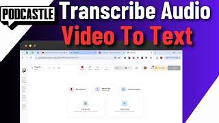 Audio To Text Converter Online FREE | Transcribe MP3 To Text