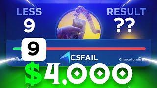 $4,000 HUGE WIN ON CSFAIL DEFUSE MOD - CSFAIL Promo Code 2024