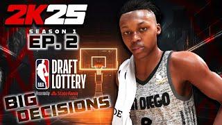 The WARRIORS THOUGHT IT WAS SWEET! + NBA Draft Lottery 2k25 Wildcats Expansion Off-Season 1