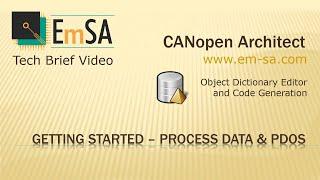 CANopen Architect: Getting Started with Process Data and PDOs