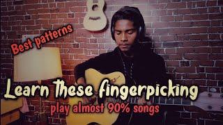 fingerpicking guitar lesson for beginners by sandeep mehra