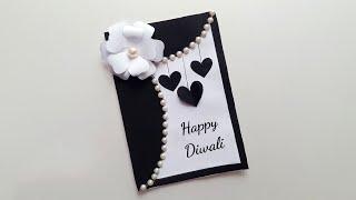 DIY Diwali Greeting Card • Handmade diwali card making • how to make diwali card • diwali card ideas