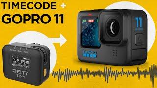 Timecode on GoPro Cameras | Deity TC-1 + GoPro HERO9, 10 + 11