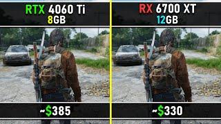 RTX 4060 Ti (8GB) vs RX 6700 XT (12GB) | The Battle of the Mid-Range | 10 Latest AAA Games Tested