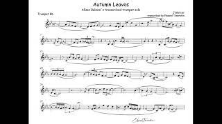 Kosma, Joseph  - Autumn leaves - Alison Balsom transcribed trumpet solo