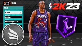 *BEST* Vince Carter build on NBA 2K23 | BEST INSIDE-OUT SHOT CREATOR SHOOTING GUARD BUILD