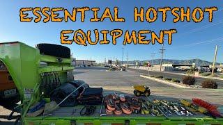 ESSENTIAL HOTSHOT EQUIPMENT TO GET STARTED