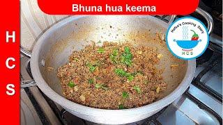 Step-by-Step Guide to Making Mouthwatering Keema at Home | bhuna hua keema recipe | beef mince.