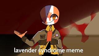 Lavender syndrome meme / countryhumans (shitpost)