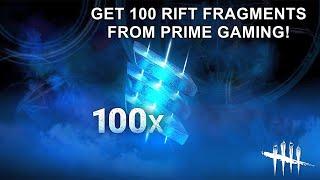 Dead By Daylight| Free 100 Rift Fragments with your Amazon Prime subscription from Prime Gaming!