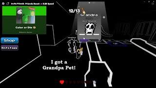 Roblox Color or Die Chapter 1 How to get Pets! I got Grandpa Pet!