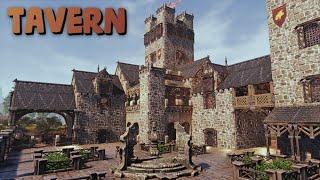 How To Build A Base With A Tavern [ timelapse ] - Conan Exiles Age of War