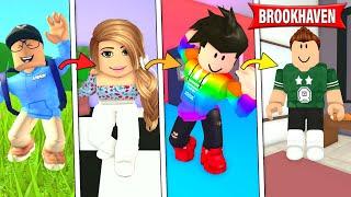 Wir tauschen unsere Leben! Brookhaven Story Roblox Deutsch