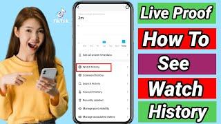 how to find the videos you watched on tiktok in 2025 || can i see the history of videos watched