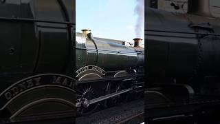 West Somerset Railway | 7828 Odney Manor BARKS out of Bishops Lydeard | #trains #steamengine