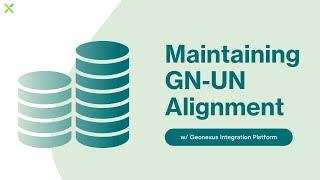 Maintaining GN-UN Alignment (Geometric Network and Utility Network)