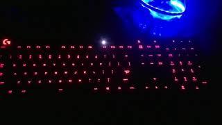 Color Demo - Logitech G213 - RBG Gaming Keyboard