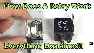 How Does A Relay Work - SPDT DPDT SPST Automotive Relay